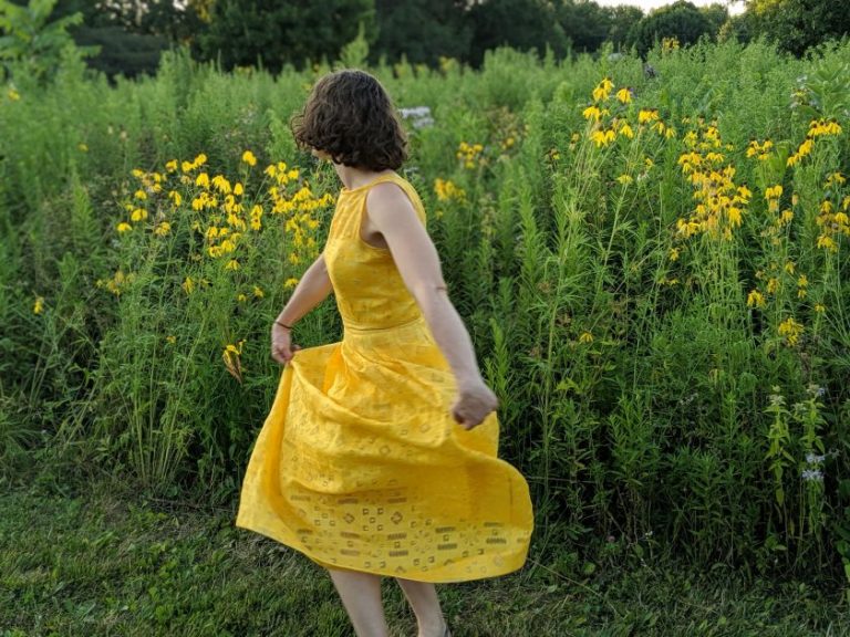 The Sunflower Dress, Part 2 Kiri Made